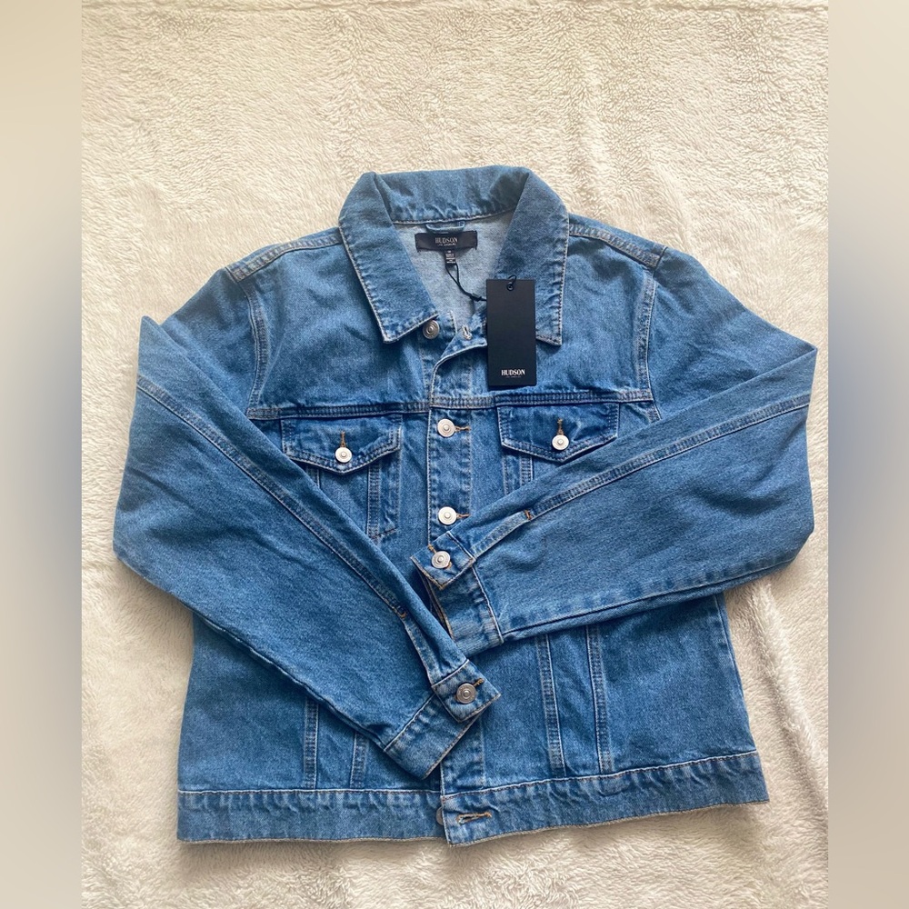 NWT- Hudson Los Angeles Denim Jacket - Oversize indigo jean jacket